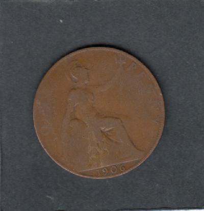 Beschrijving: 1 Penny EDWARD VII